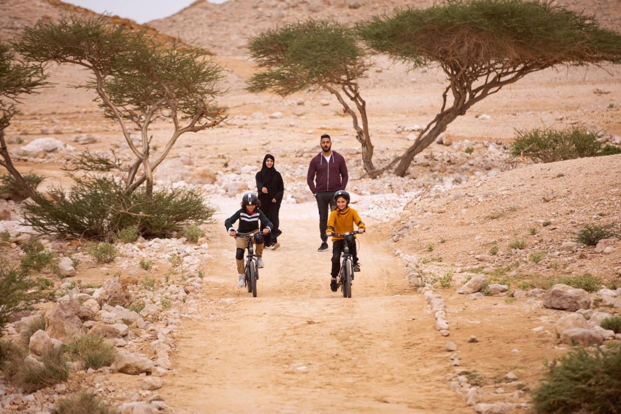 Pura Eco Retreat, Jebel Hafit Desert Park Al Ajn Exteriér fotografie