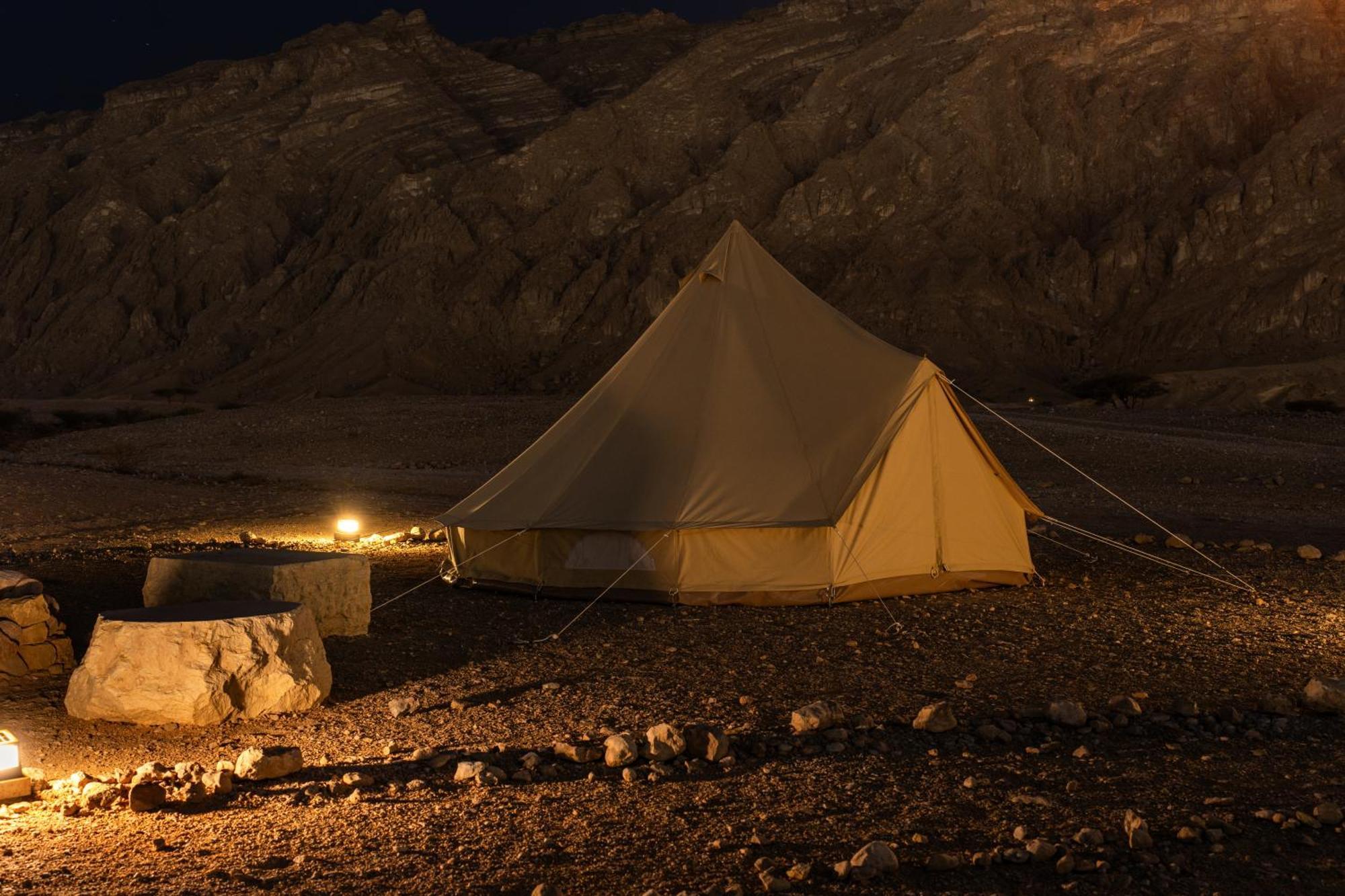 Pura Eco Retreat, Jebel Hafit Desert Park Al Ajn Exteriér fotografie