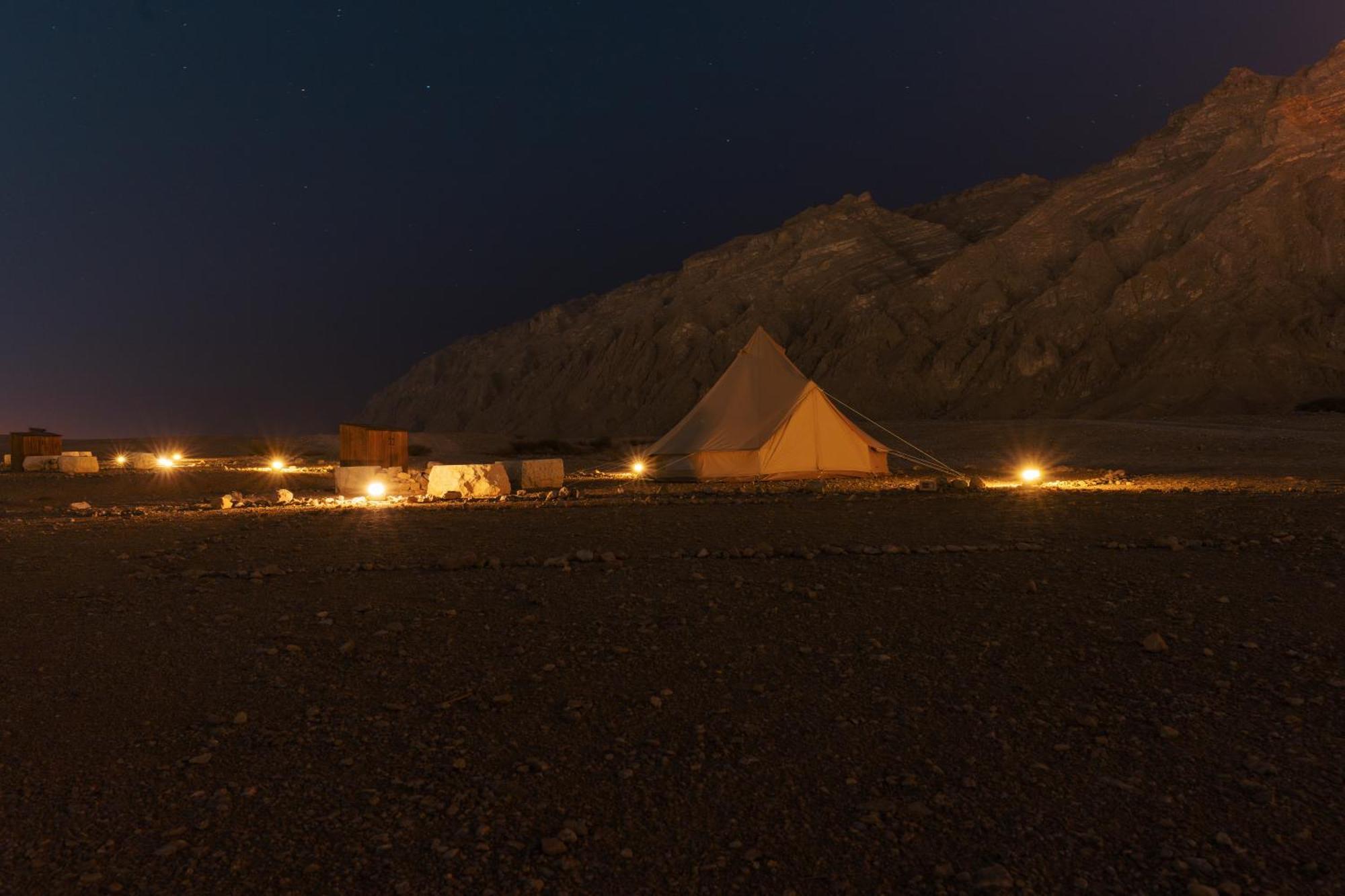 Pura Eco Retreat, Jebel Hafit Desert Park Al Ajn Exteriér fotografie