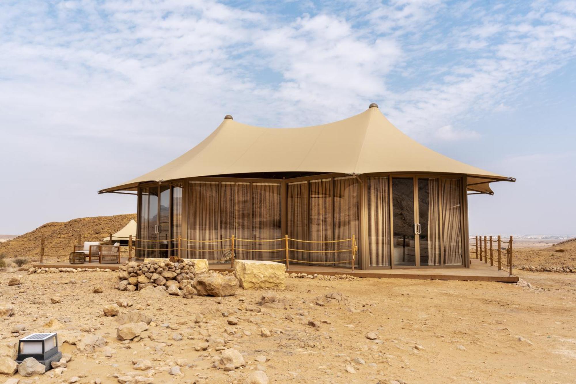 Pura Eco Retreat, Jebel Hafit Desert Park Al Ajn Exteriér fotografie