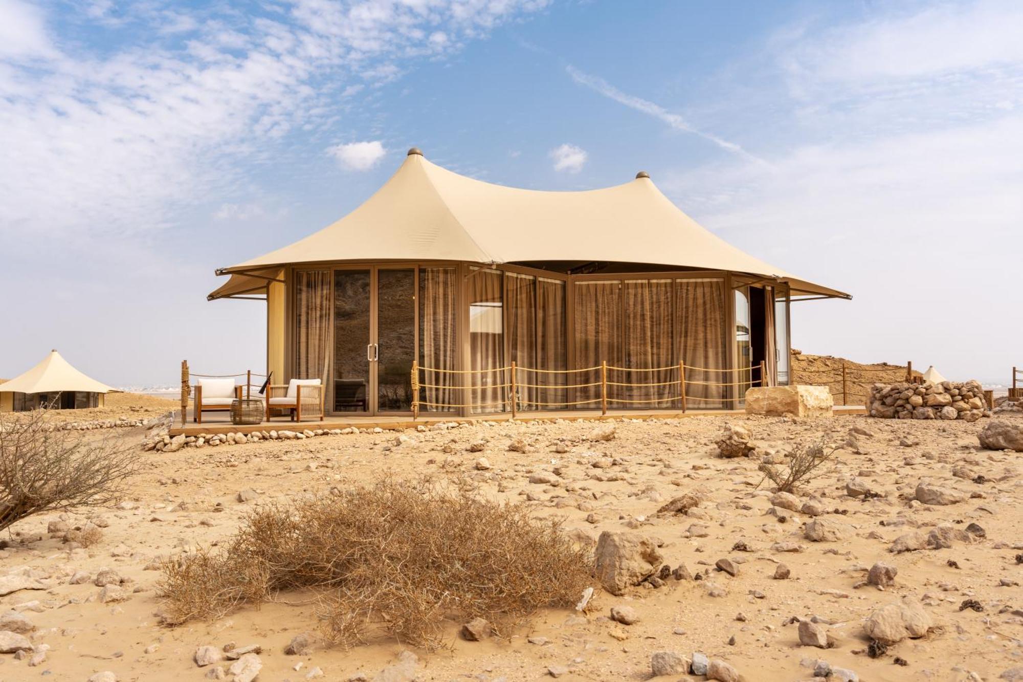 Pura Eco Retreat, Jebel Hafit Desert Park Al Ajn Exteriér fotografie