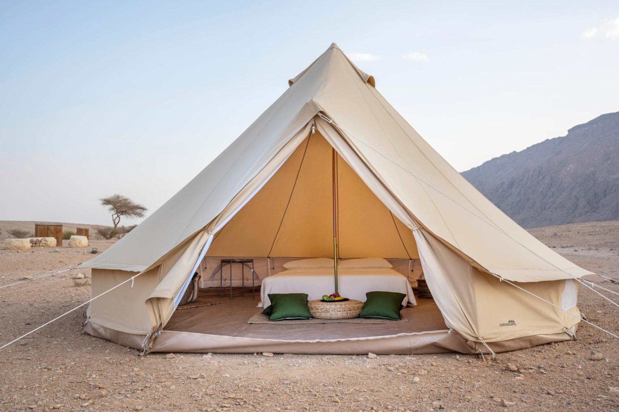 Pura Eco Retreat, Jebel Hafit Desert Park Al Ajn Exteriér fotografie