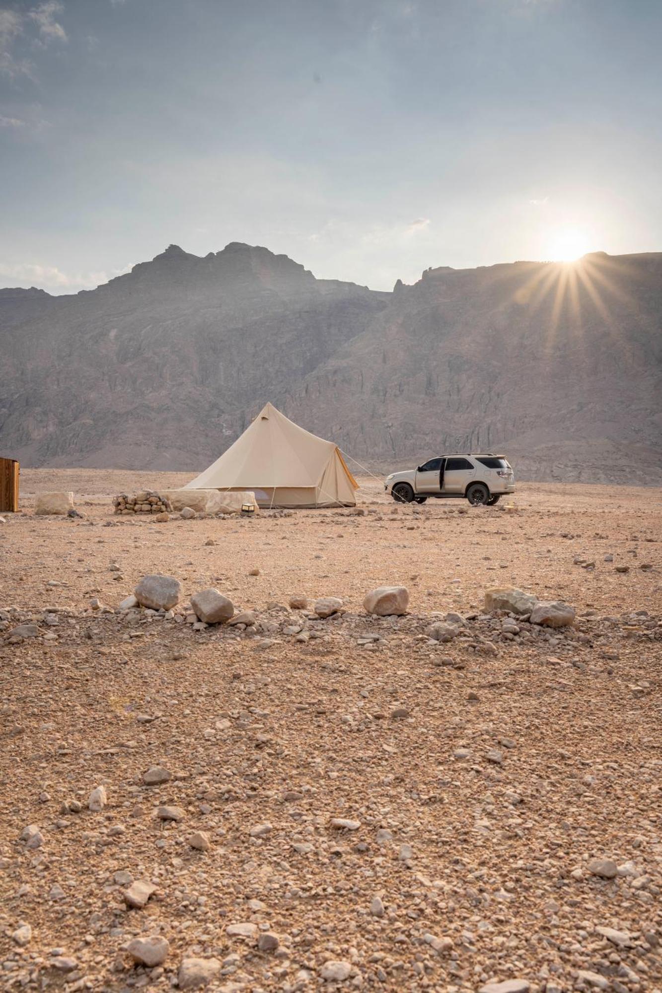 Pura Eco Retreat, Jebel Hafit Desert Park Al Ajn Exteriér fotografie