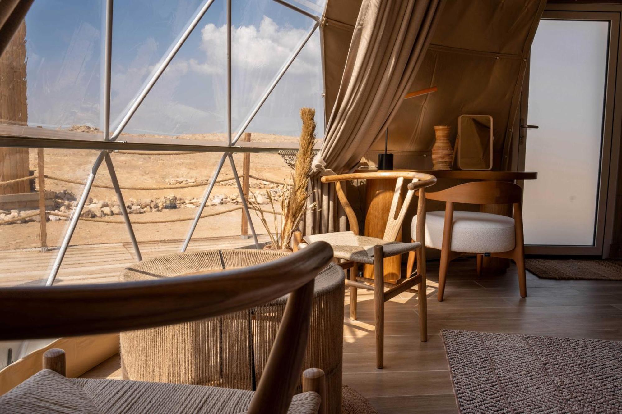 Pura Eco Retreat, Jebel Hafit Desert Park Al Ajn Exteriér fotografie
