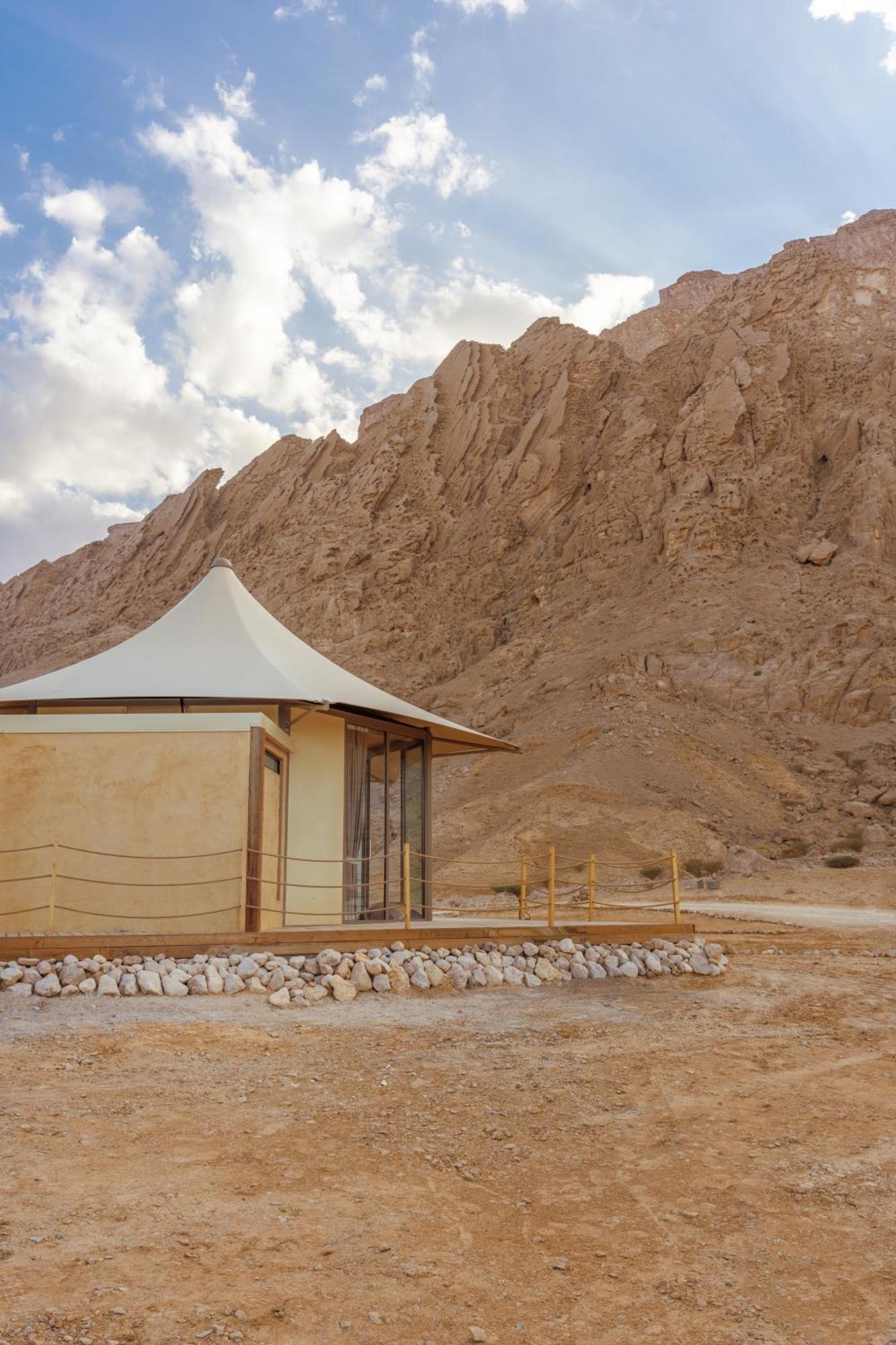 Pura Eco Retreat, Jebel Hafit Desert Park Al Ajn Exteriér fotografie