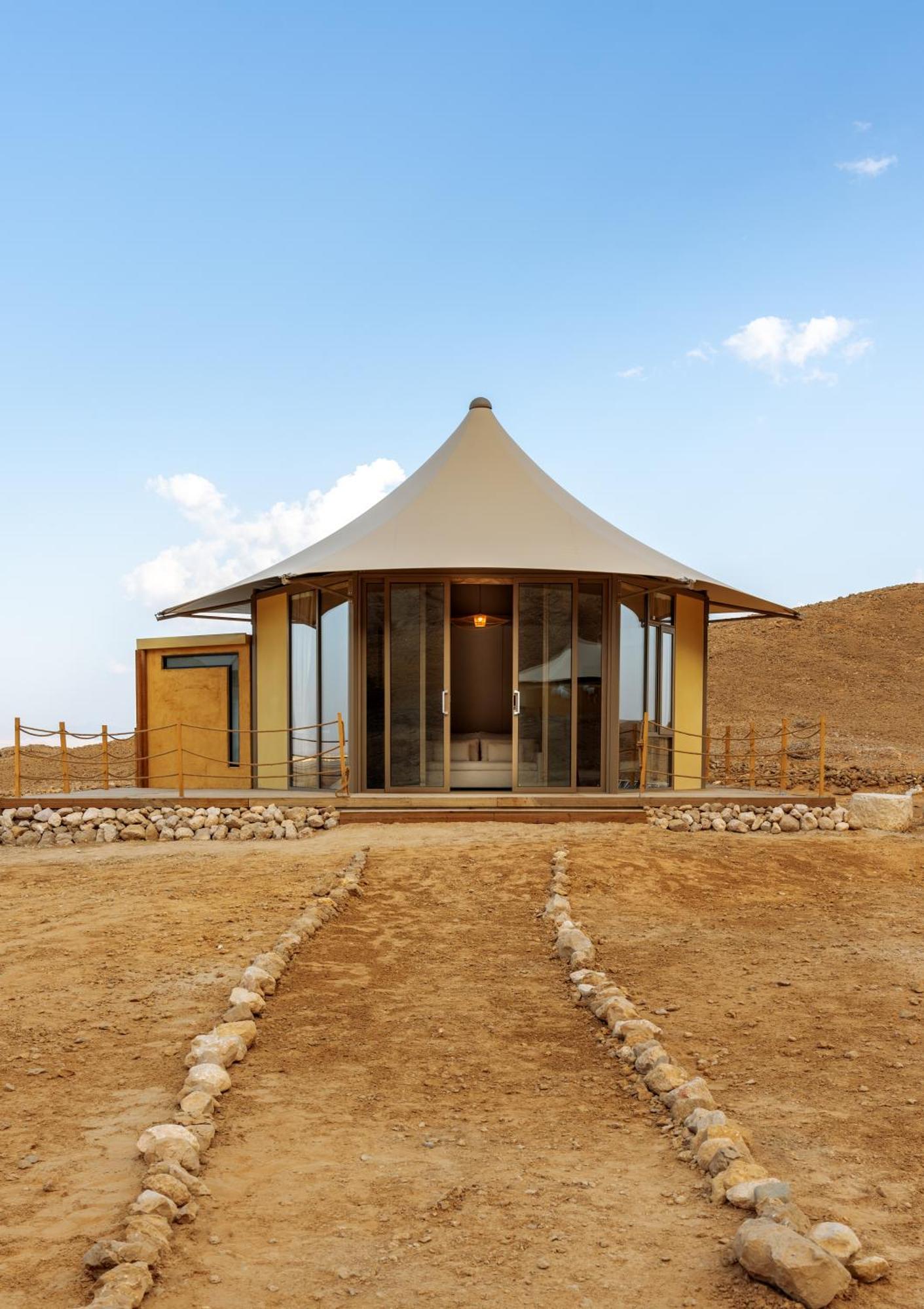 Pura Eco Retreat, Jebel Hafit Desert Park Al Ajn Exteriér fotografie