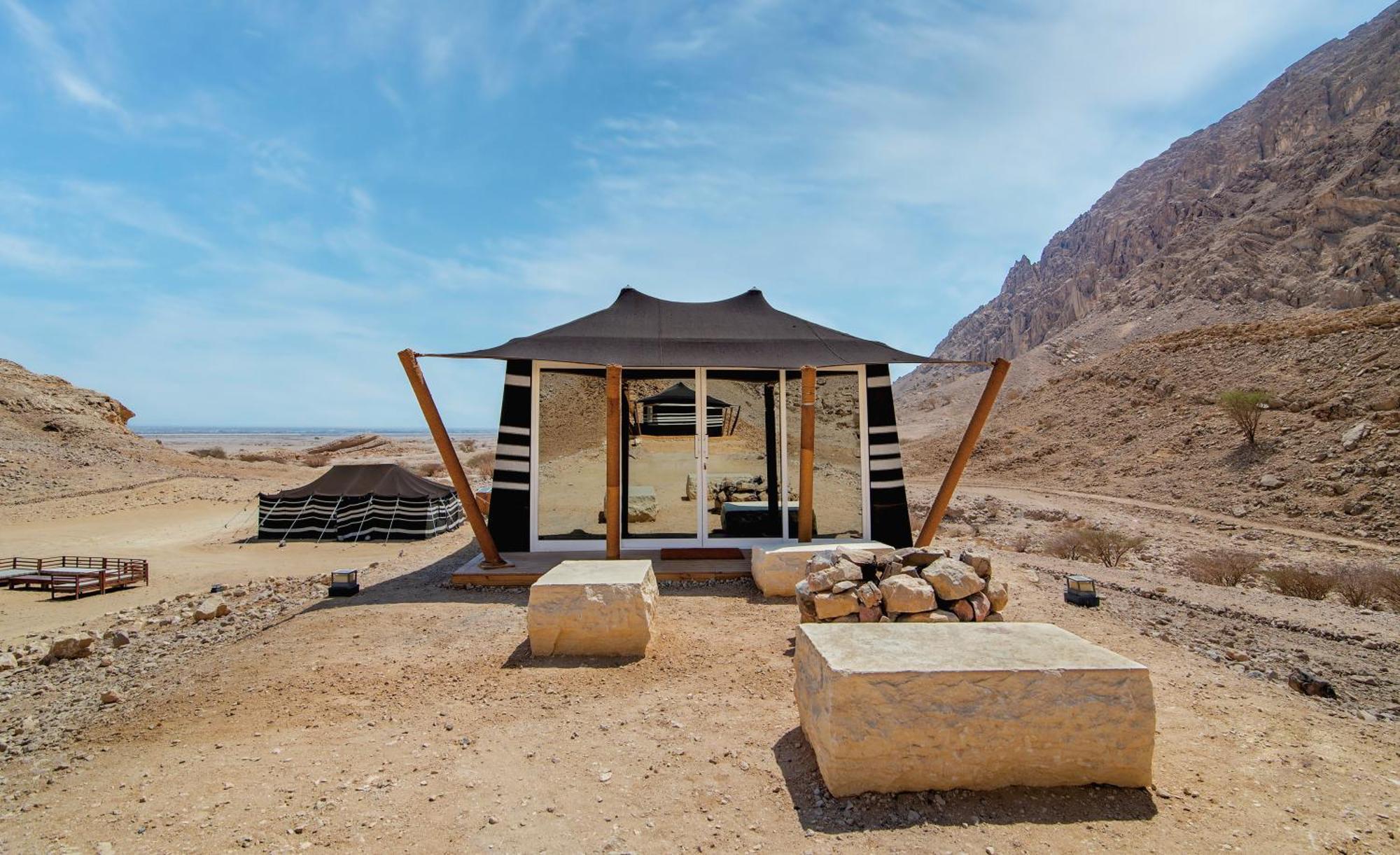Pura Eco Retreat, Jebel Hafit Desert Park Al Ajn Exteriér fotografie