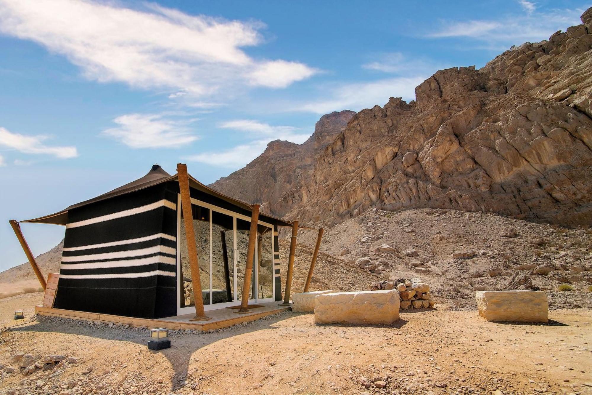 Pura Eco Retreat, Jebel Hafit Desert Park Al Ajn Exteriér fotografie